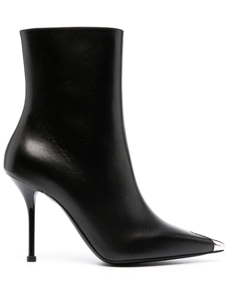 105mm toe-cap ankle boots - 1