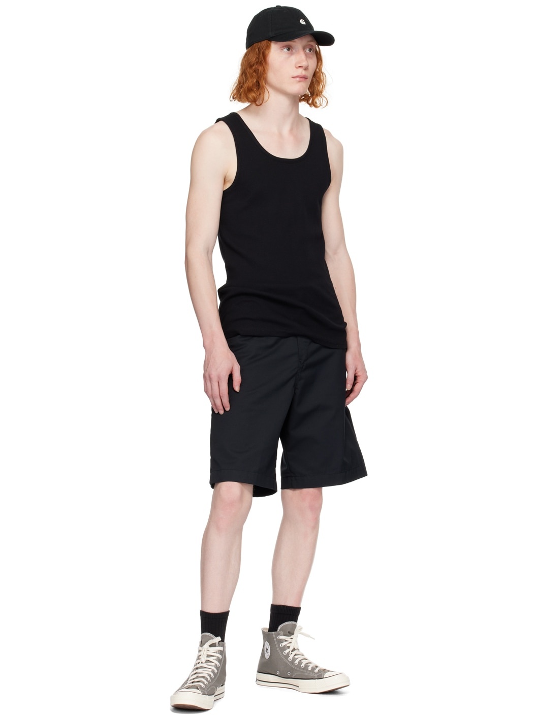 Two-Pack Black 'A' Tank Tops - 4