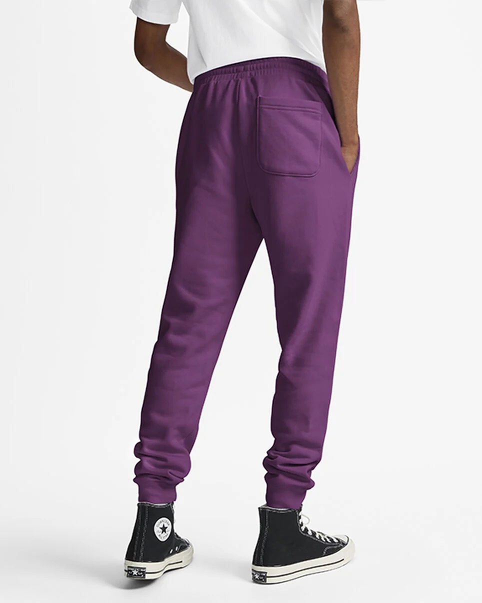Converse Go-To Embroidered Star Chevron Standard-Fit Fleece Sweatpant - 2