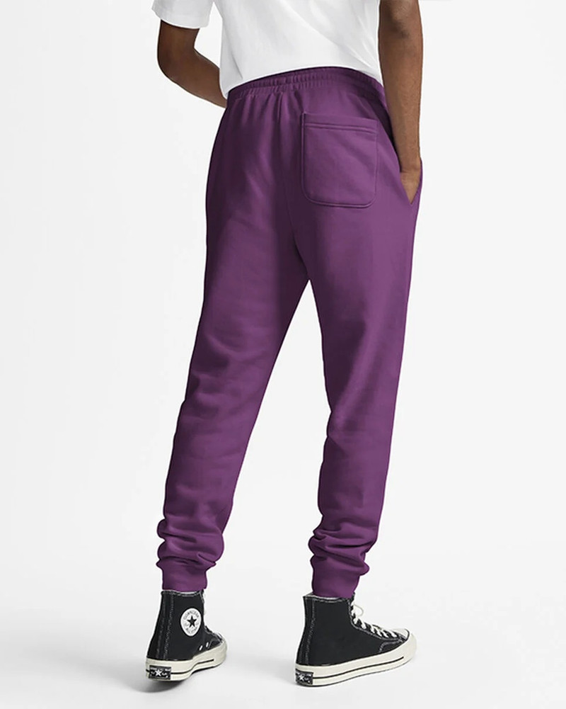 Converse Converse Go-To Embroidered Star Chevron Standard-Fit Fleece Sweatpant outlook