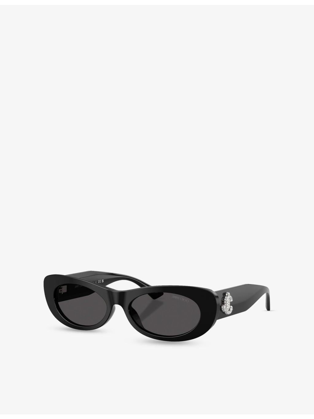 JC5038BU Oval-Frame Acetate Sunglasses - 2