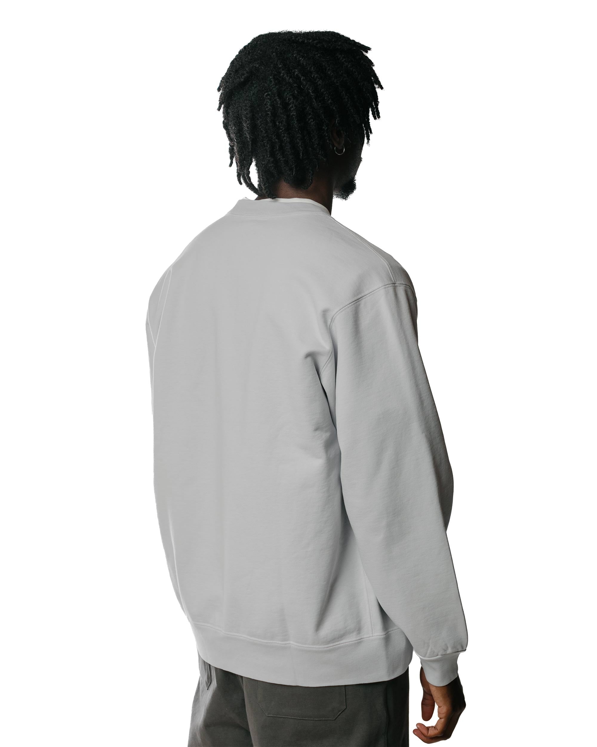 Split Crew Cardigan Glacier - 3