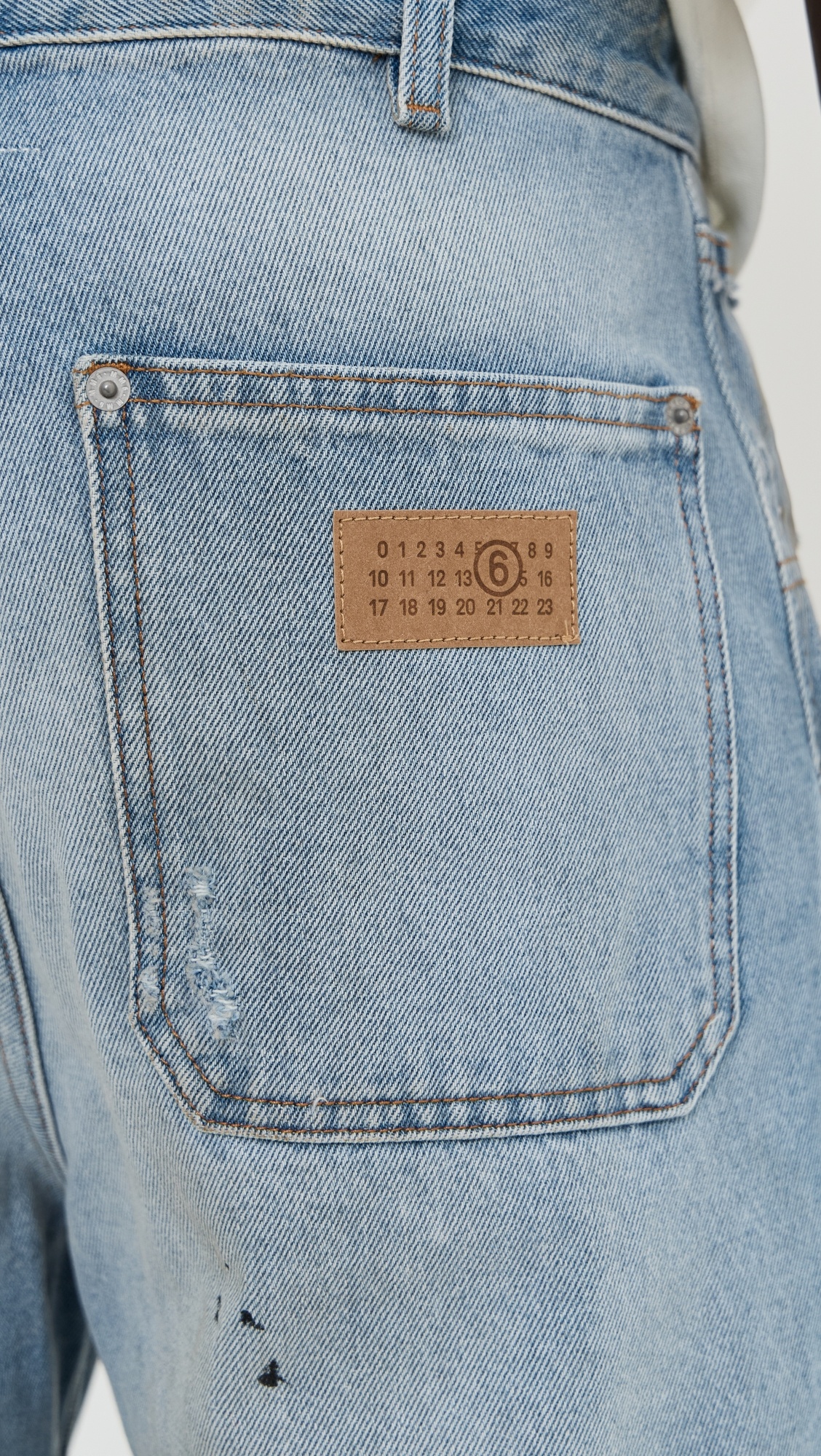 Distressed Relaxed Denim - 5