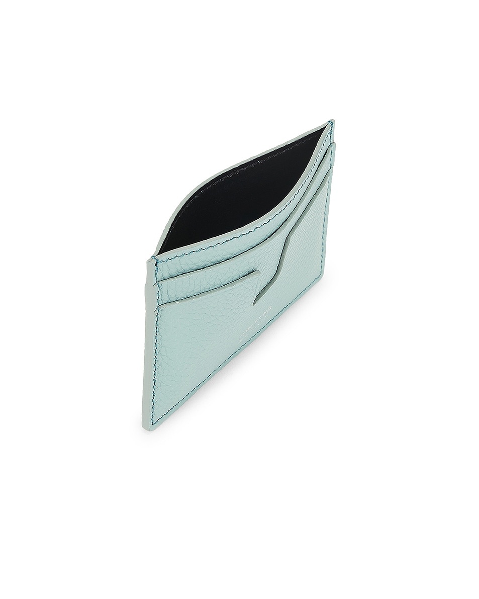 Soft Grain Leather T Line Cardholder - 4