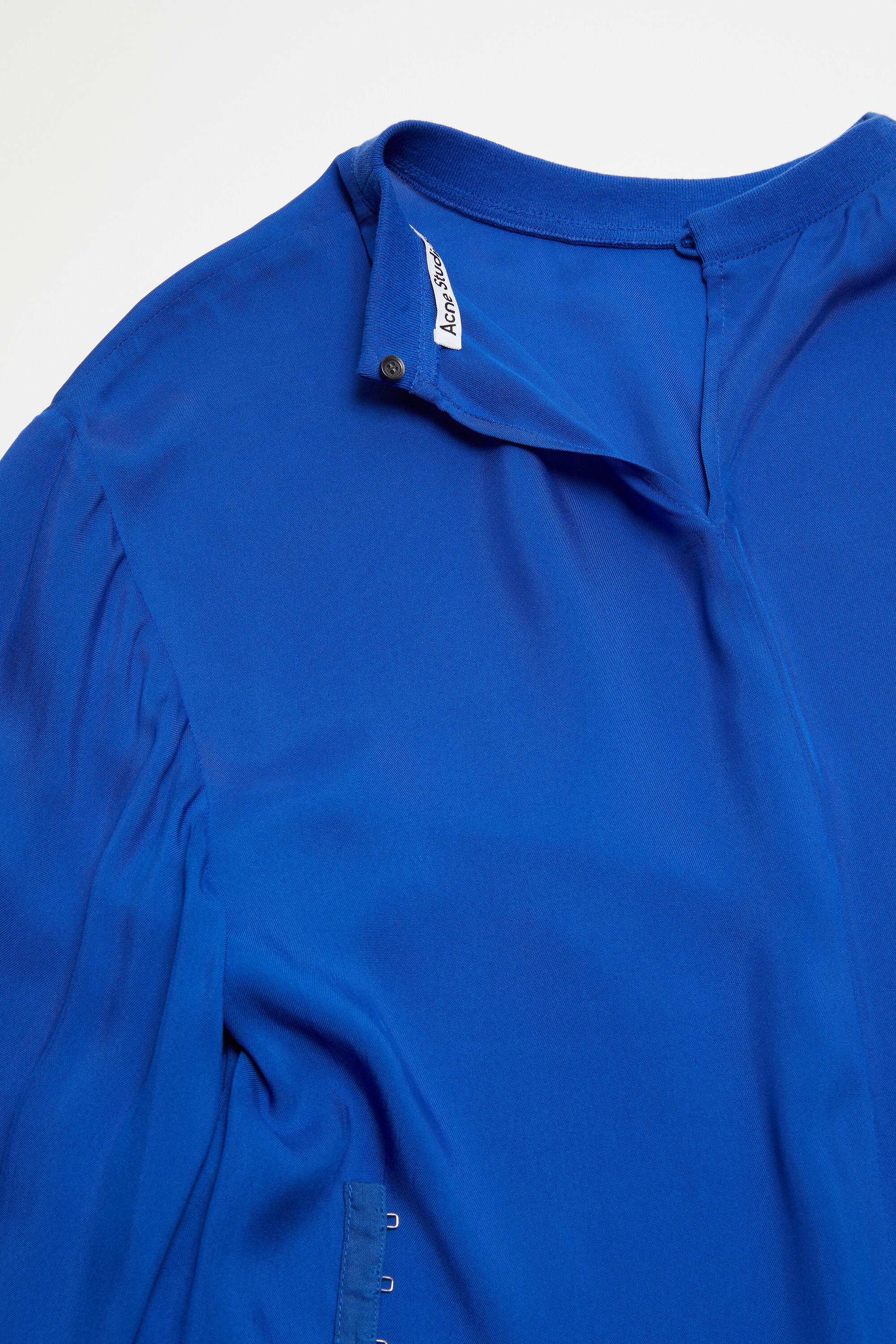 Silk fluid dress - Electric blue - 6