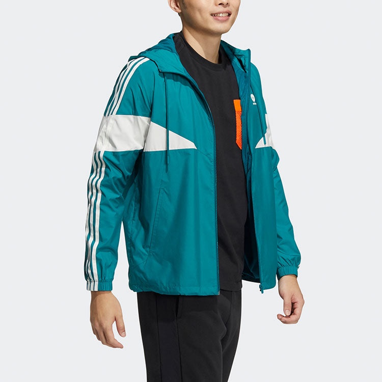 adidas neo Sports Hooded Jacket Green HM7431 - 5