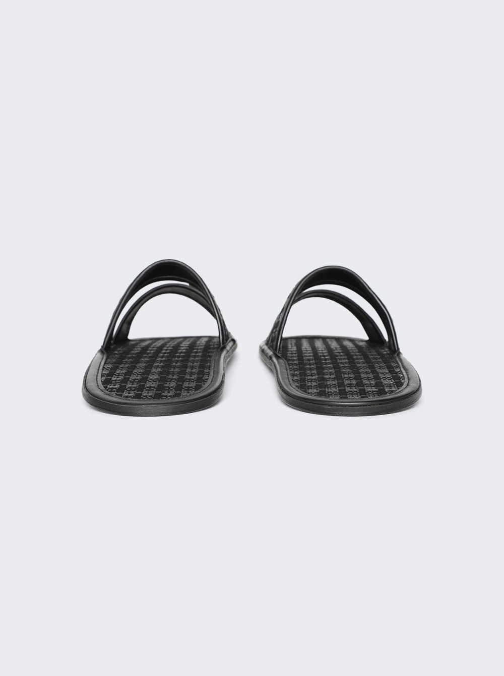 Solid Summer Slides Black - 4