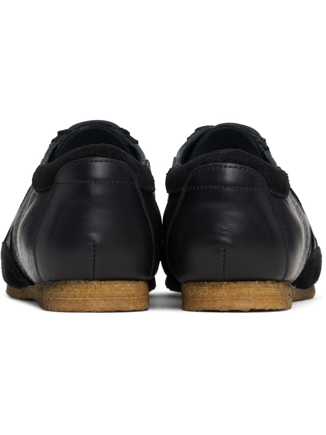 Black Slashed Trainer Sneakers - 2