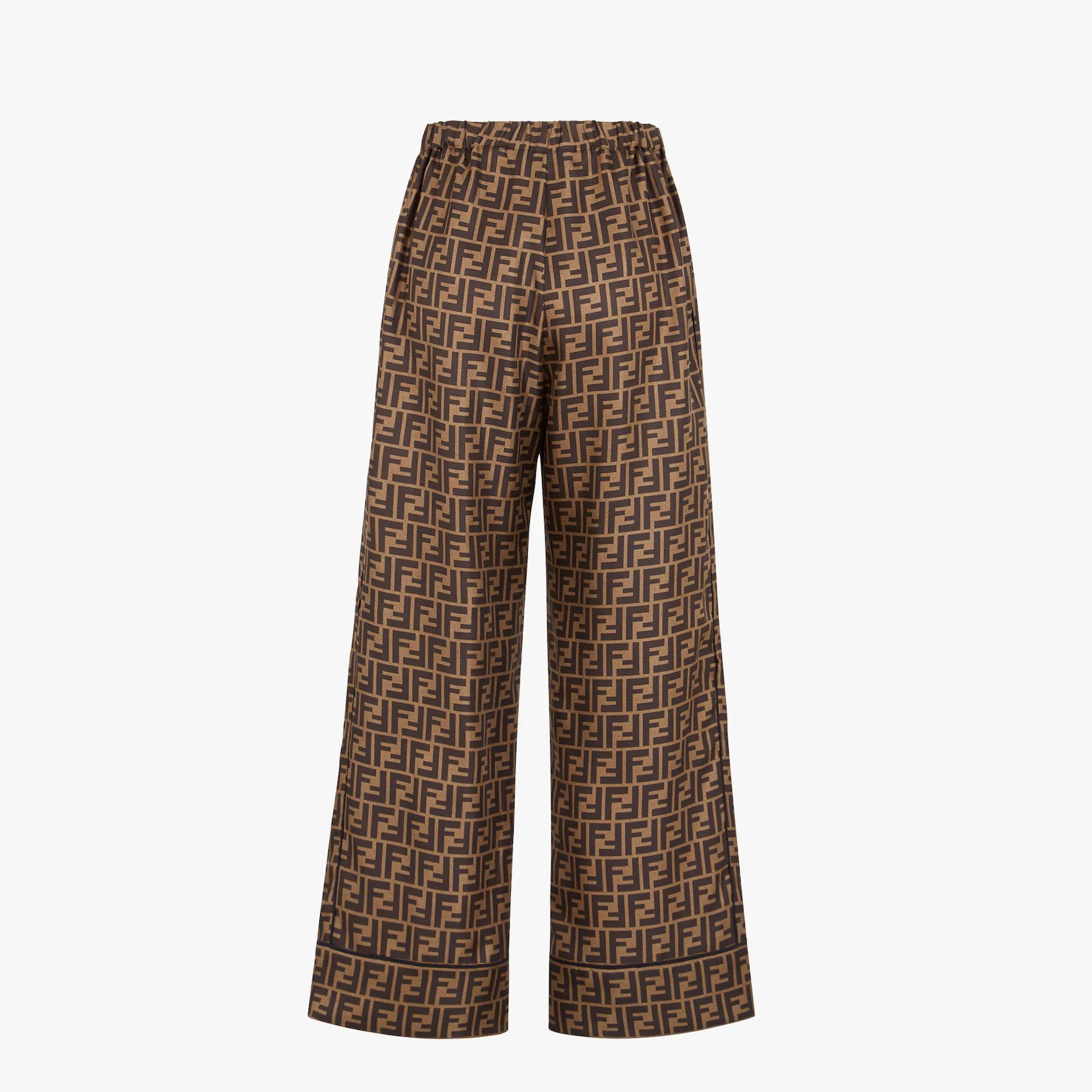 Pants in brown twill - 2