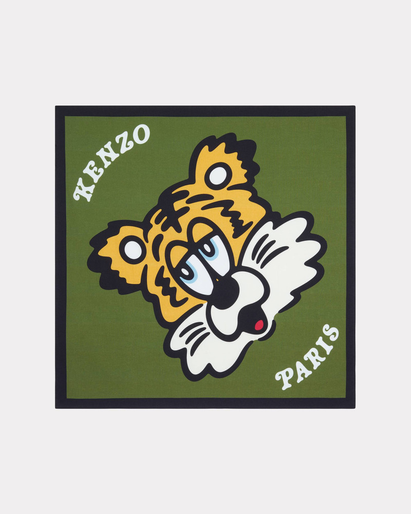 'KENZO VERDY MARKET' bandana in cotton 1