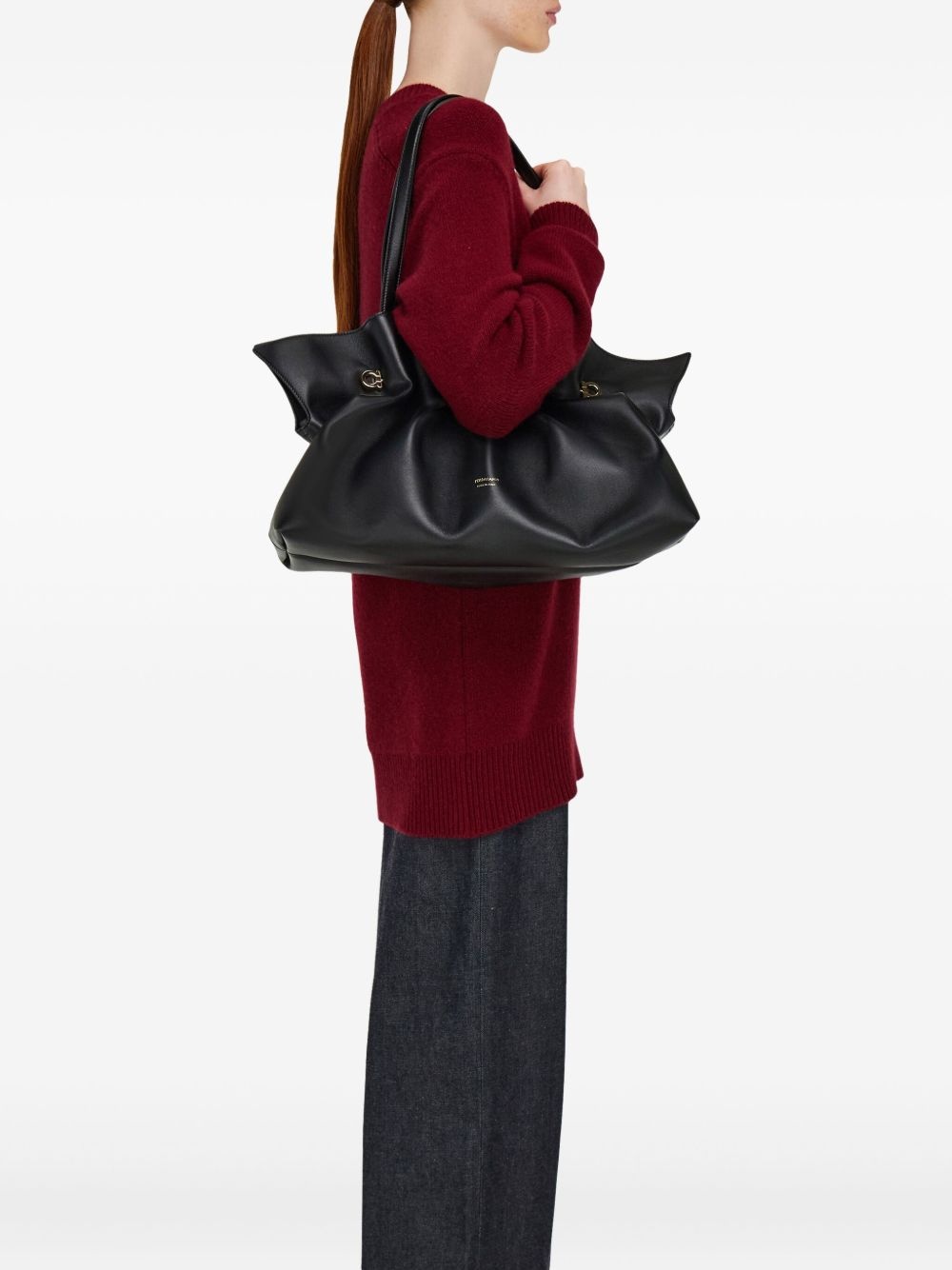 large Piercing shoulder bag - 2