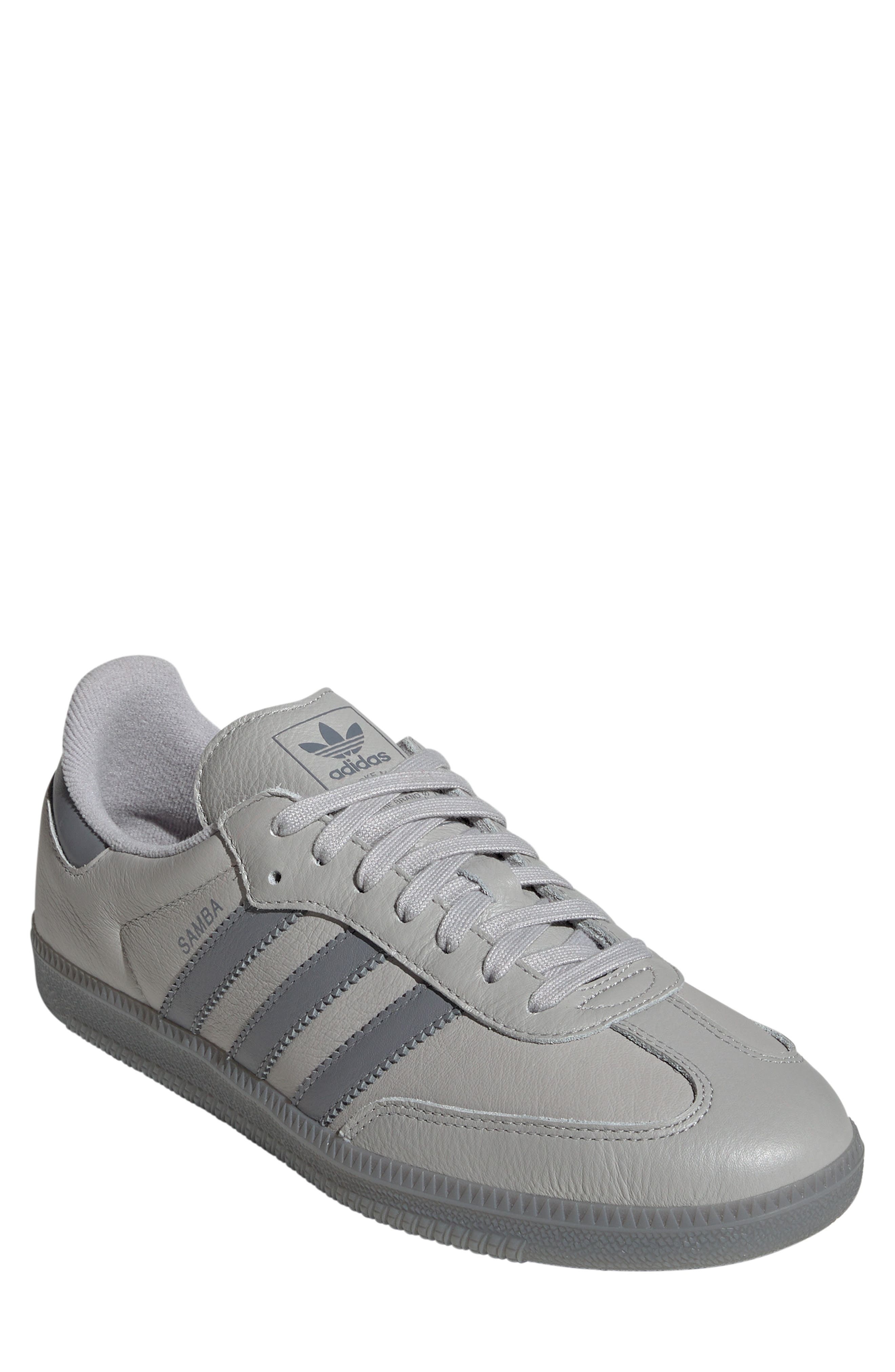 adidas Samba OG Sneaker in Grey/Grey/Grey at Nordstrom - 1