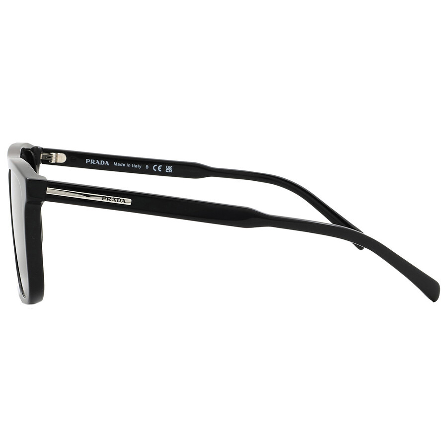 Prada Dark Grey Square Men's Sunglasses PR A22S 16K08Z 58 - 4