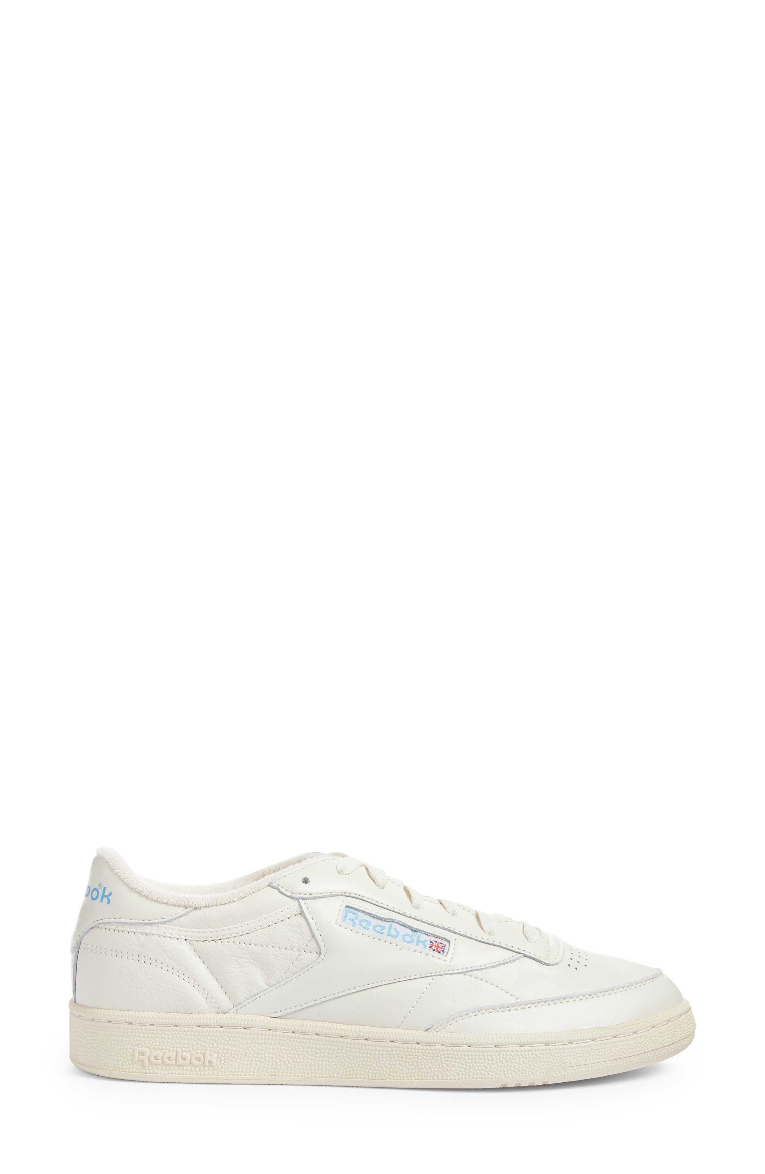 Reebok Club C 85 Vintage Sneaker in Chalk/Alabaster/Essential Bl at Nordstrom - 3