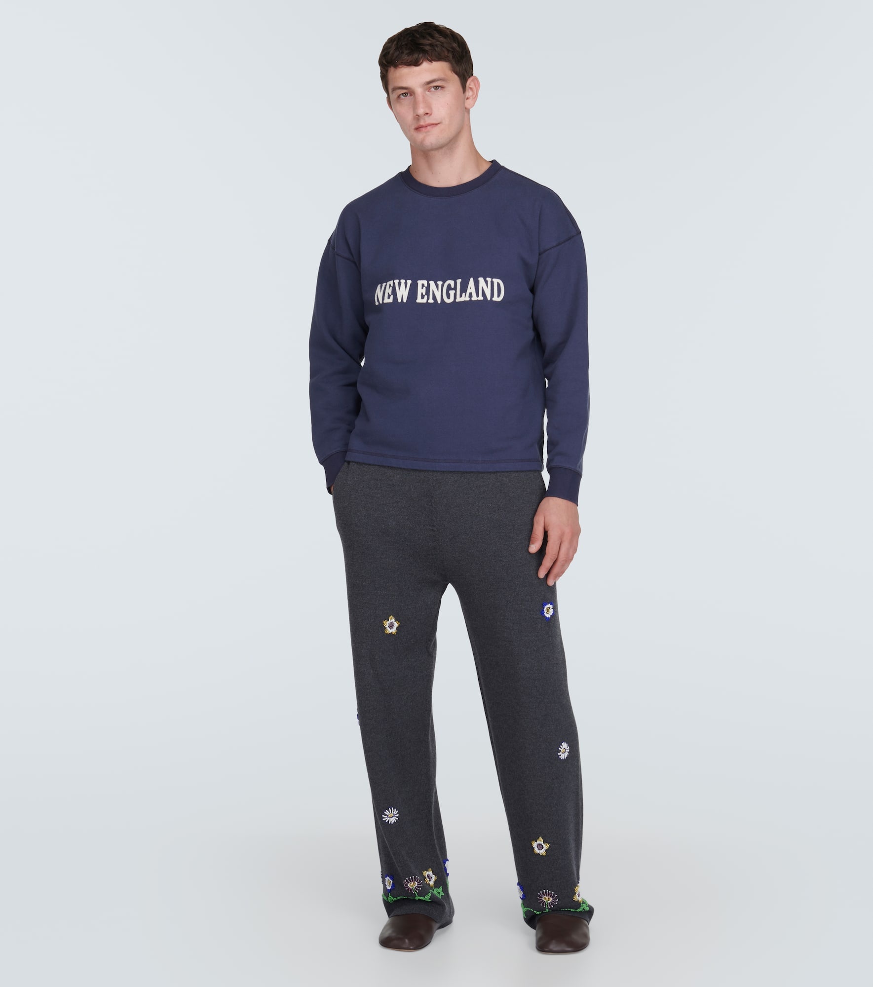 New England cotton jersey sweatshirt - 2