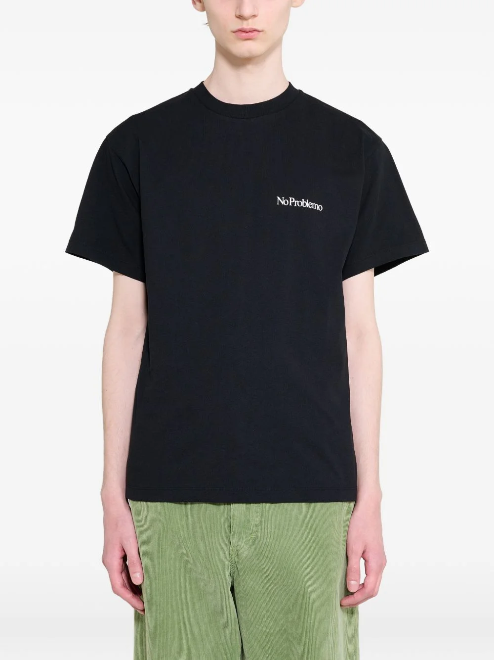 logo-print T-shirt - 1