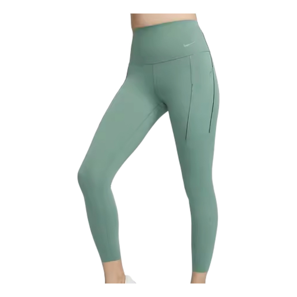 (WMNS) Nike Universa Medium-Support High-Waisted 7/8 Leggings 'Green' DQ5898-362 - 1