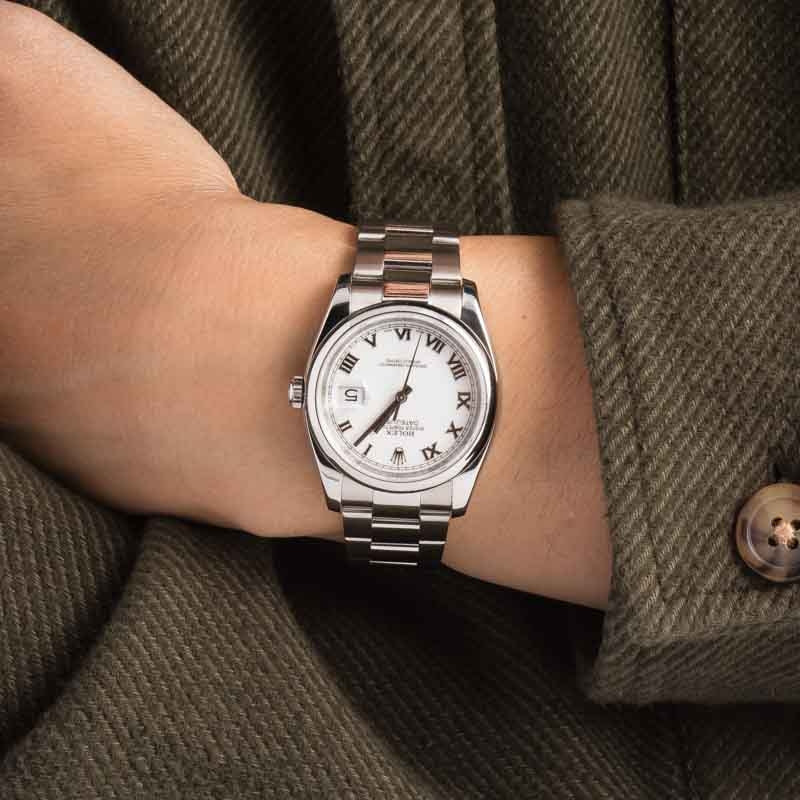 Rolex Datejust 116200 White Dial - 5