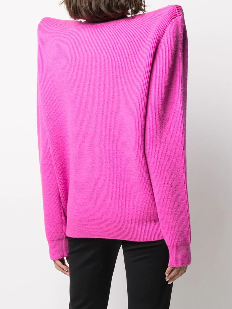 long-sleeve wide shoulder jumper 4