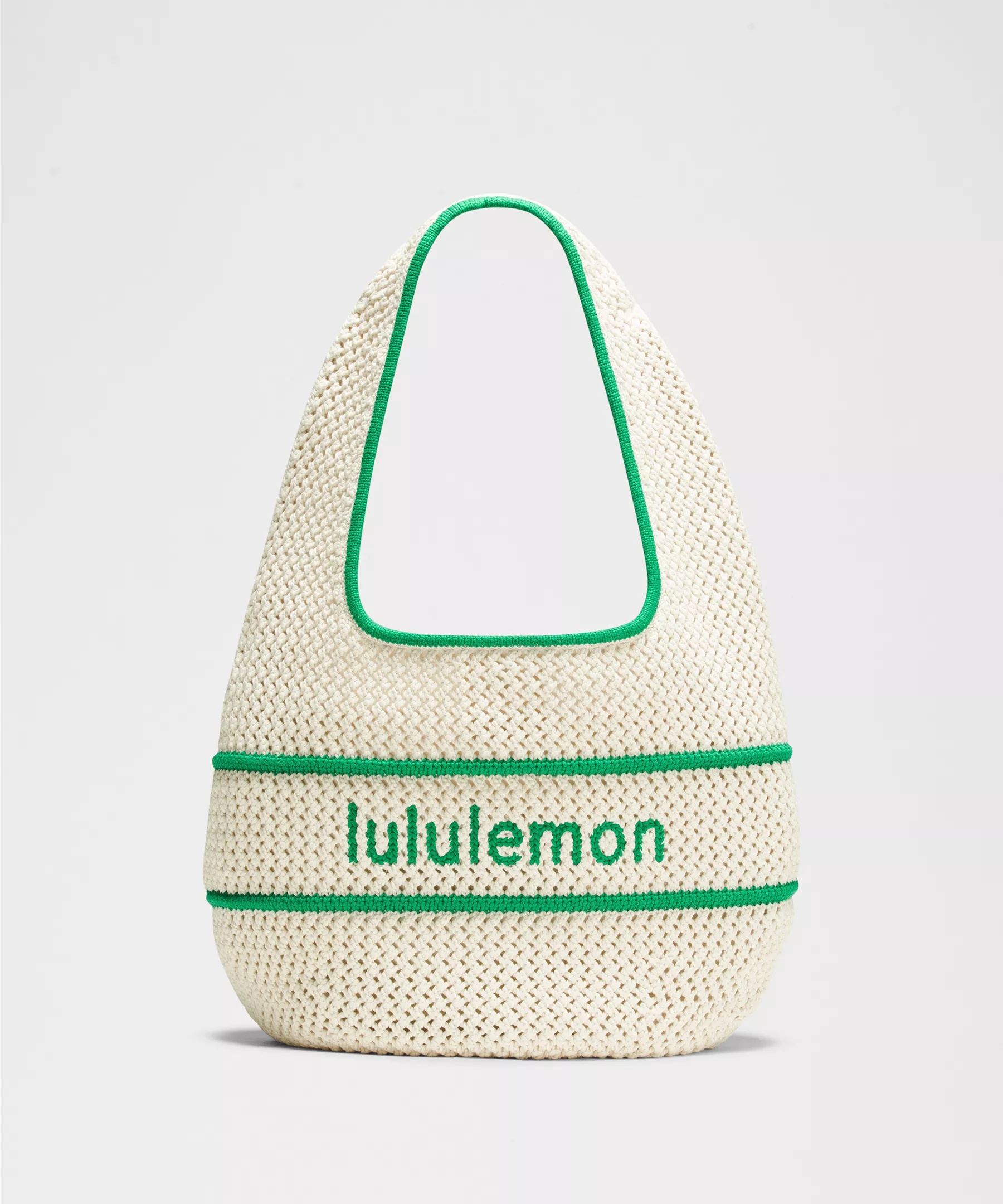 Cotton Crochet Shoulder Bag 7L - 1