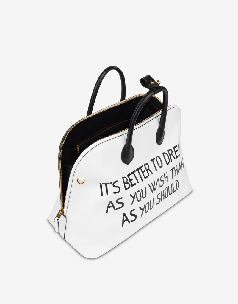 Moschino ARCHIVE MESSAGE HANDBAG outlook