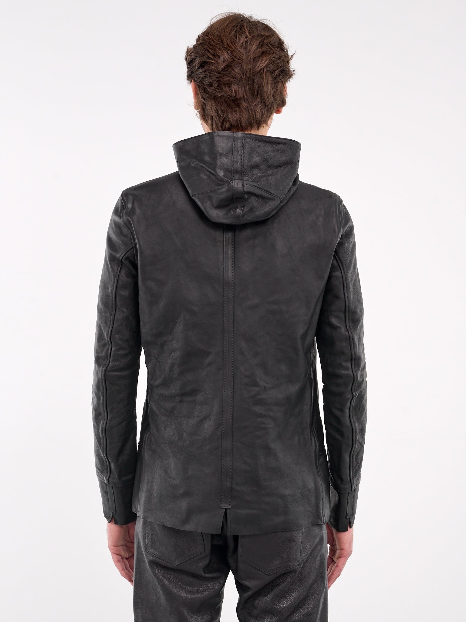 Caban Leather Jacket - 3