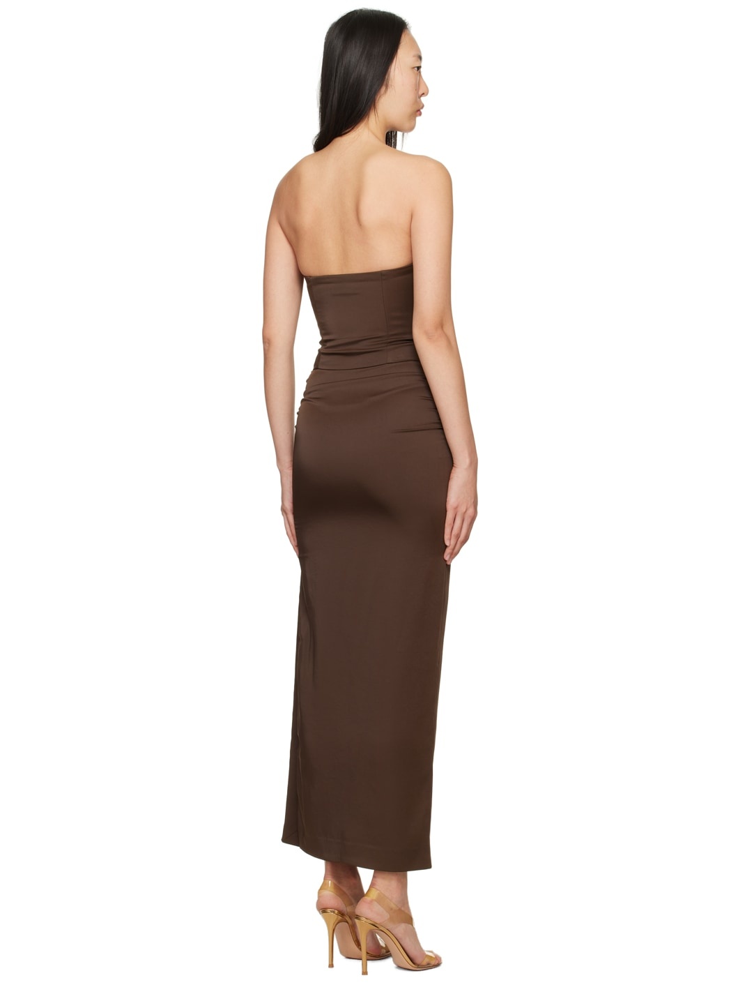 Brown Jones Maxi Dress - 3