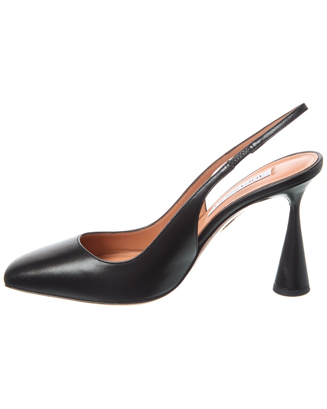 Aquazzura Amore 95 Leather Slingback Pump - 2