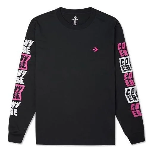 Converse Fold Out Long-Sleeve Tee 'Black' 10019933-A02 - 1