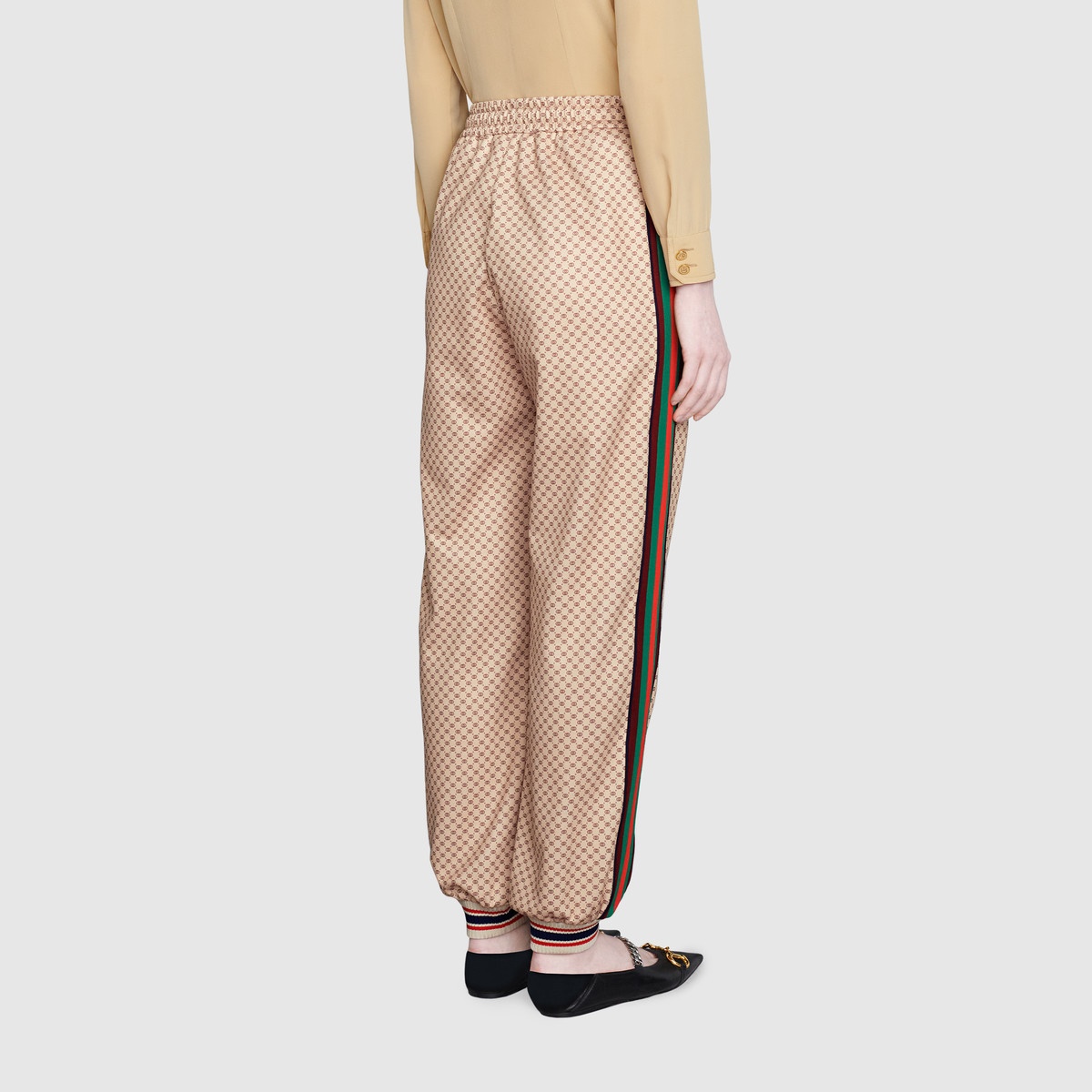 Interlocking G print jersey pant - 4