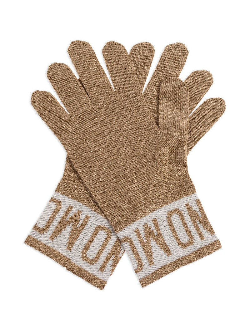 cuff logo-detail gloves 1