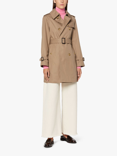Mackintosh MUIE SAND COTTON SHORT TRENCH COAT | LM-1012 outlook