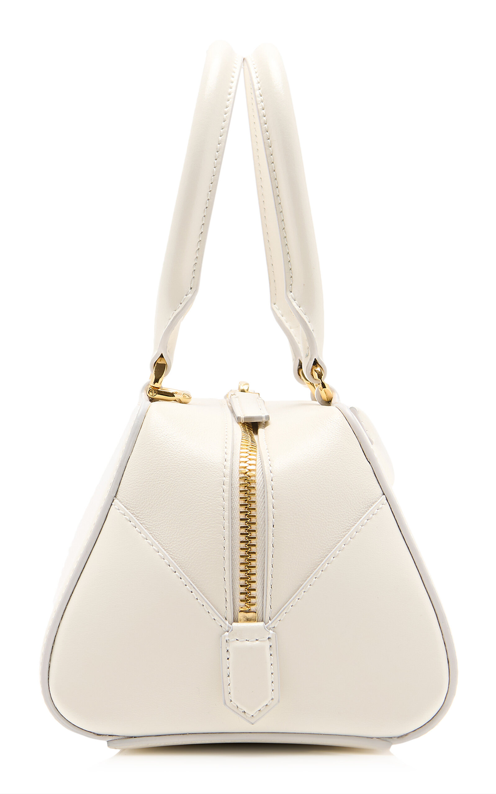Antigona E/W Small Leather Bag white - 4