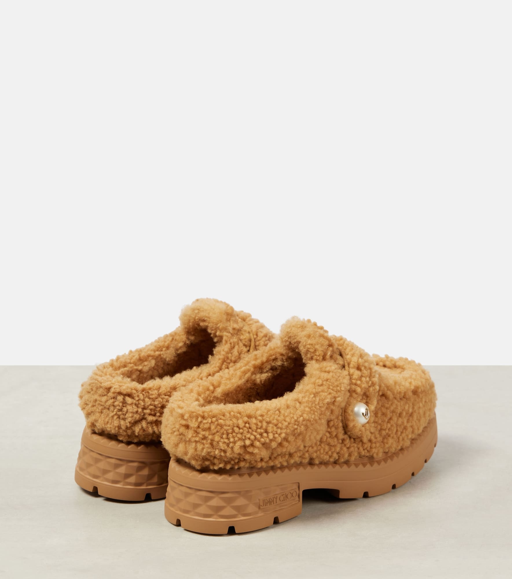 Shea shearling mules - 2