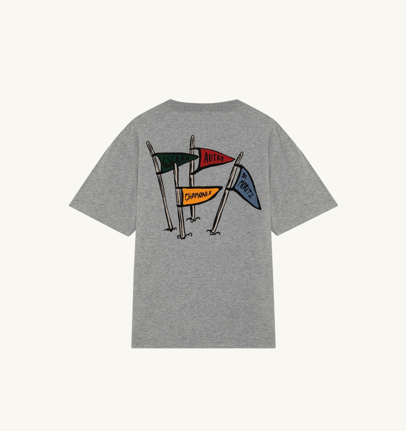 UNISEX FLAGS BACK GRAPHIC TEE 1