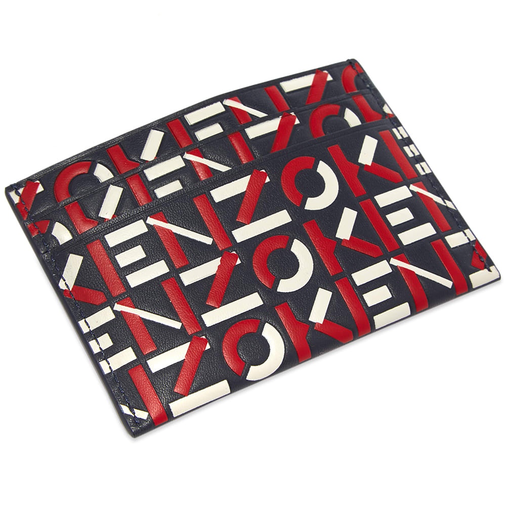 Kenzo Monogram Repeat Card Holder - 4