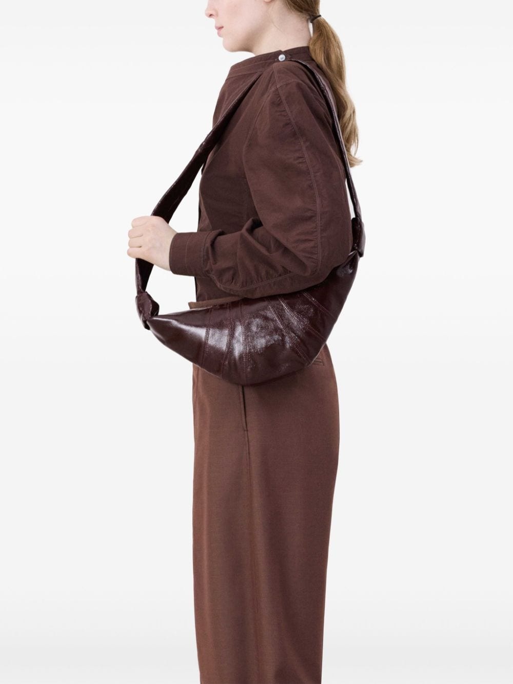 small Croissant shoulder bag - 3