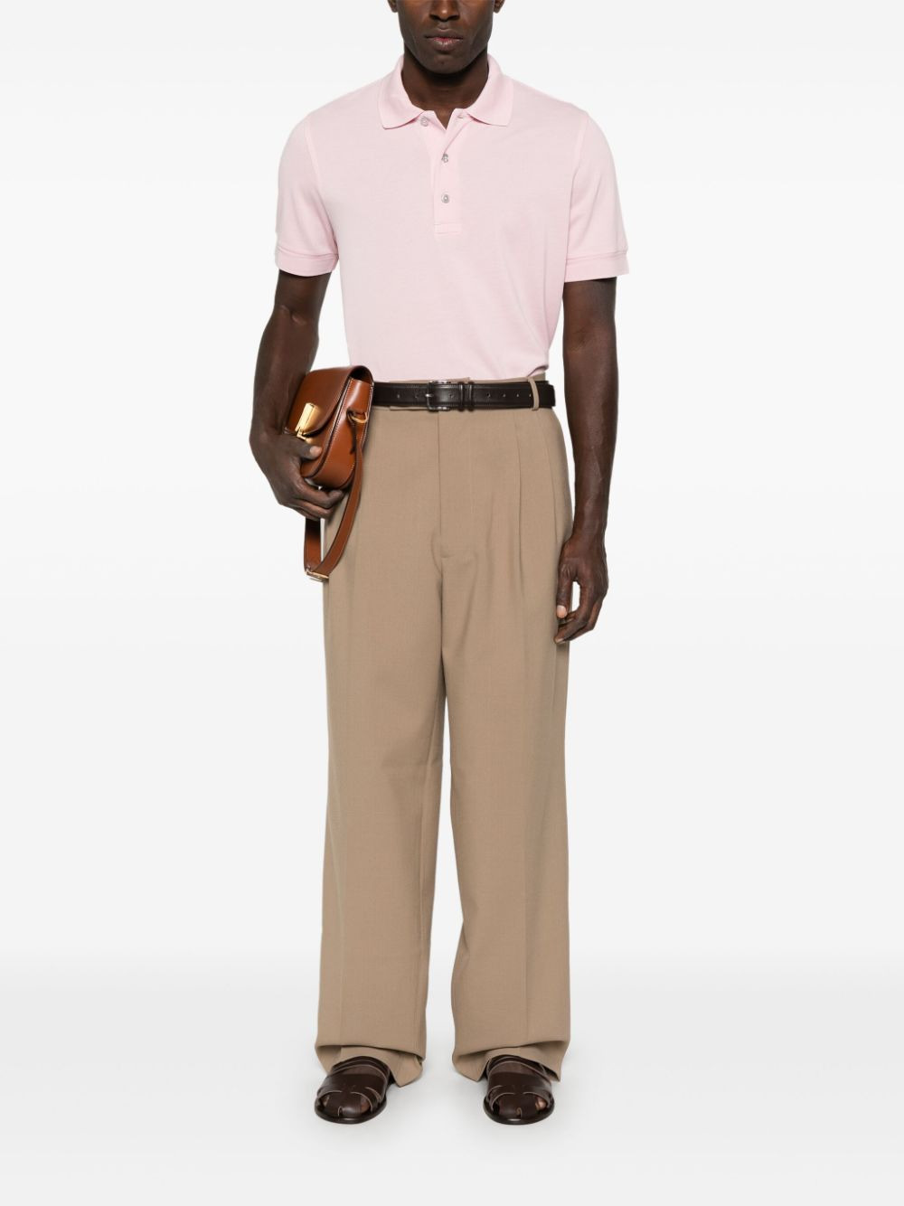 Tom Ford Men Piqué Polo Shirt - 2