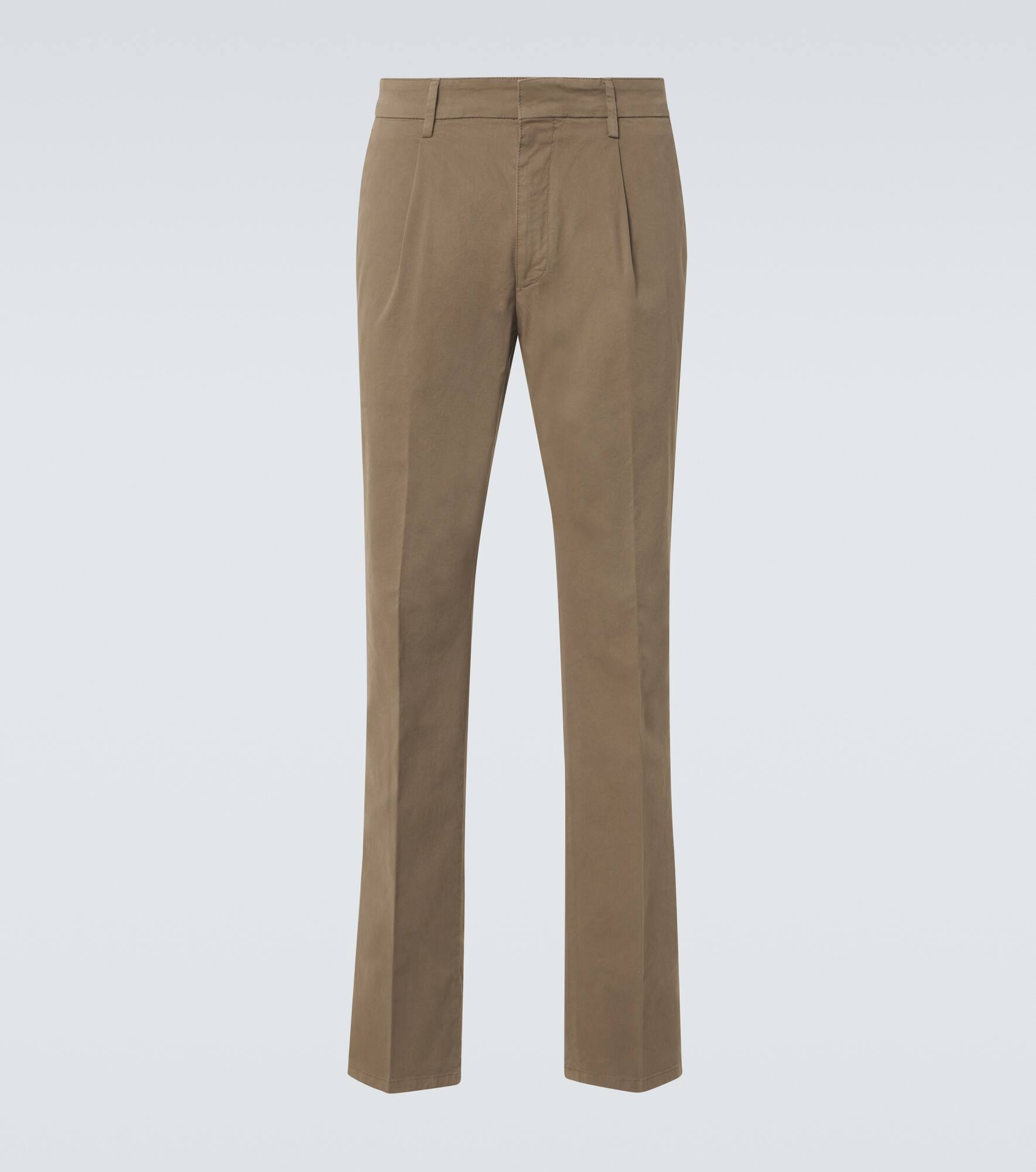 Pienza cotton straight pants - 1