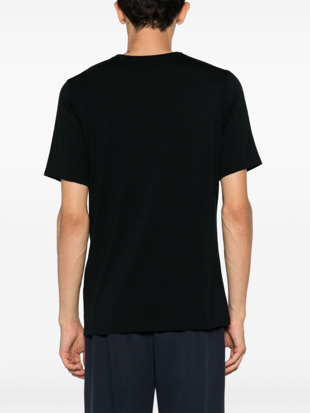 logo-print crew-neck T-shirt - 4