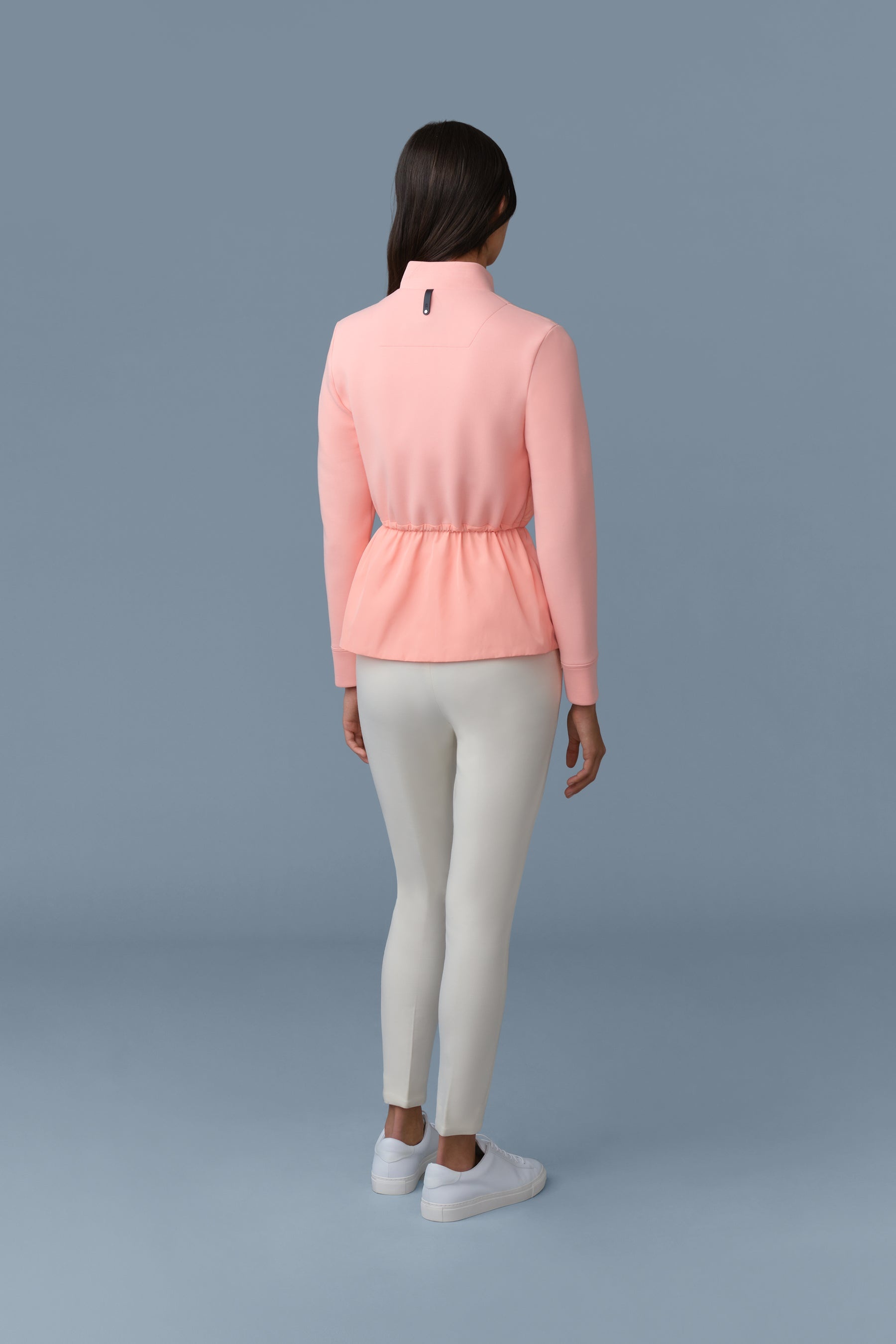 JOYCE Hybrid jacket with peplum - 4