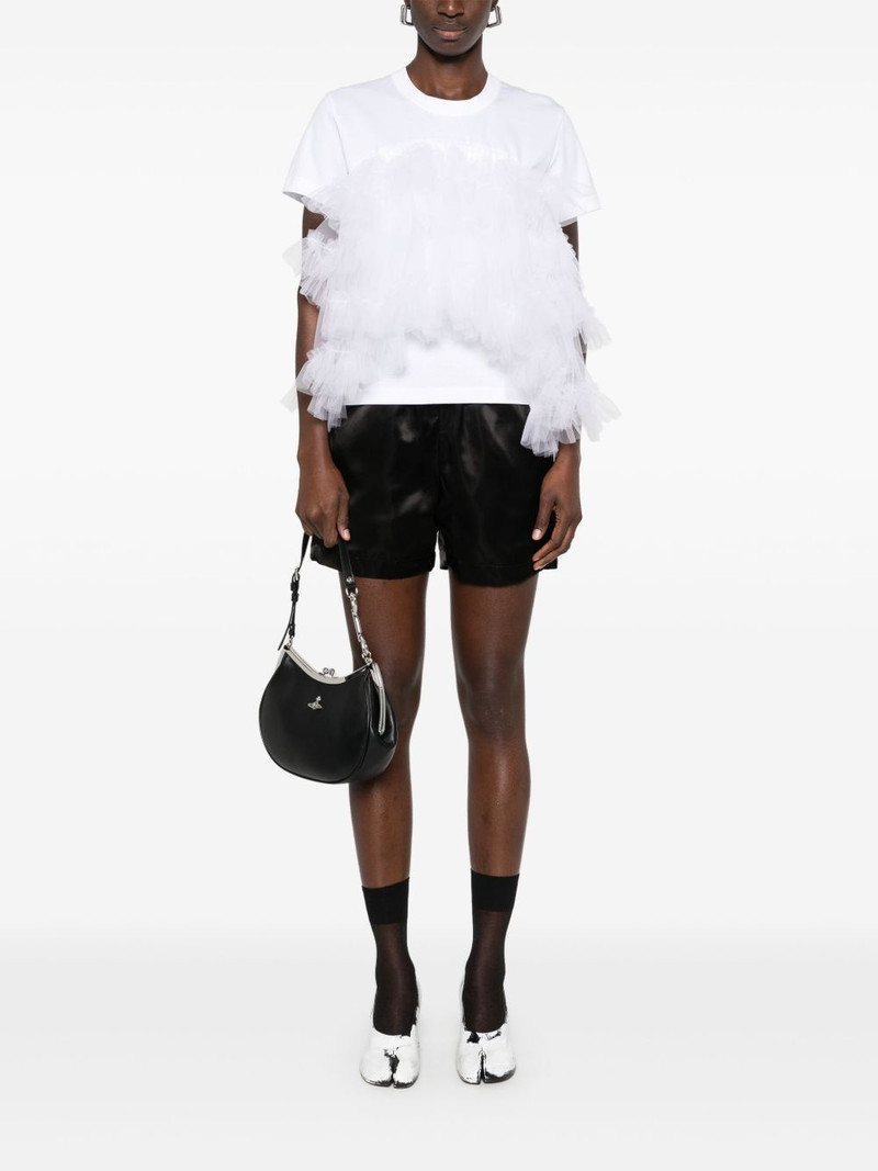 Noir Kei Ninomiya ruffled T-shirt outlook