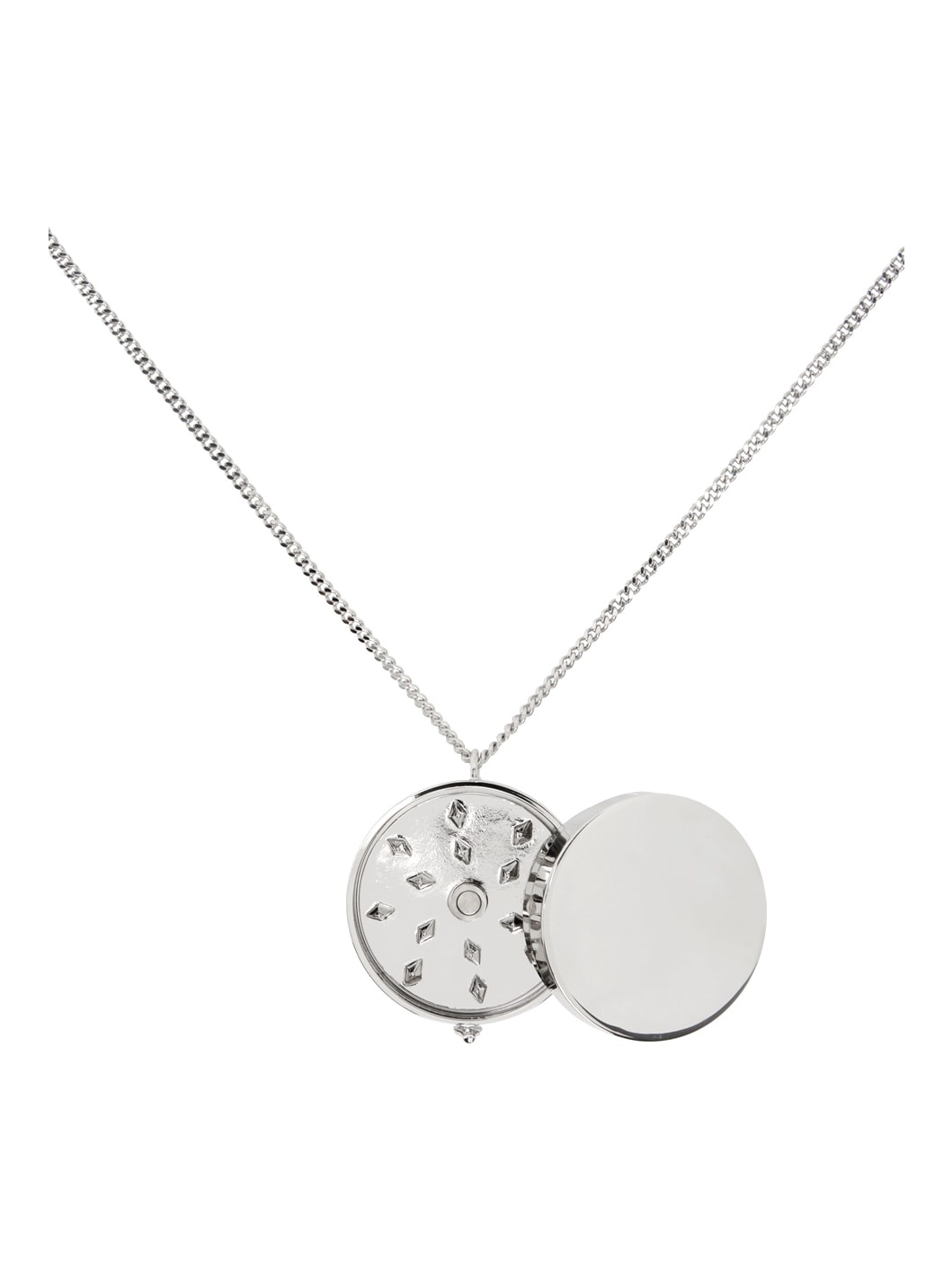 Silver Pendant Necklace - 2