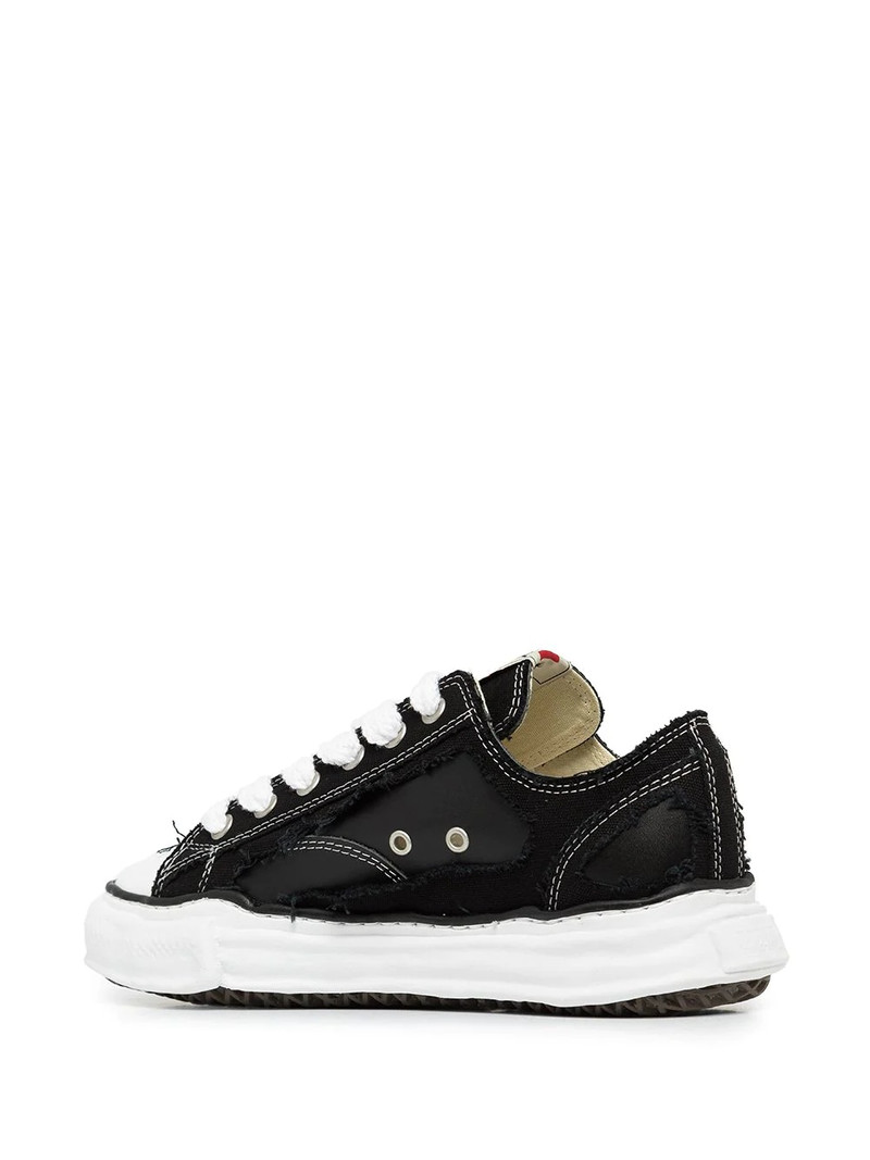 Peterson Low distressed canvas sneakers 3