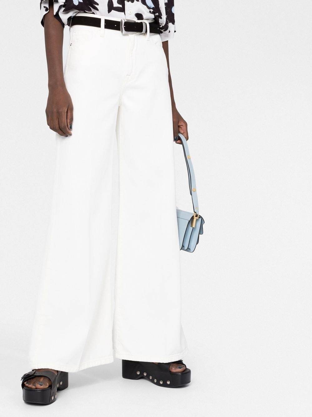 flared tailored trousers - 5