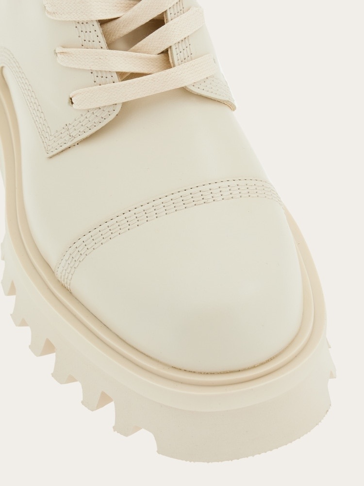 COMBAT BOOT WITH CHUNKY SOLE - 5