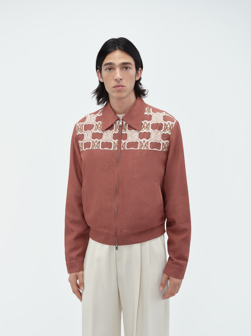 AMIRI GLASS BEADED MA YOKE BLOUSON outlook