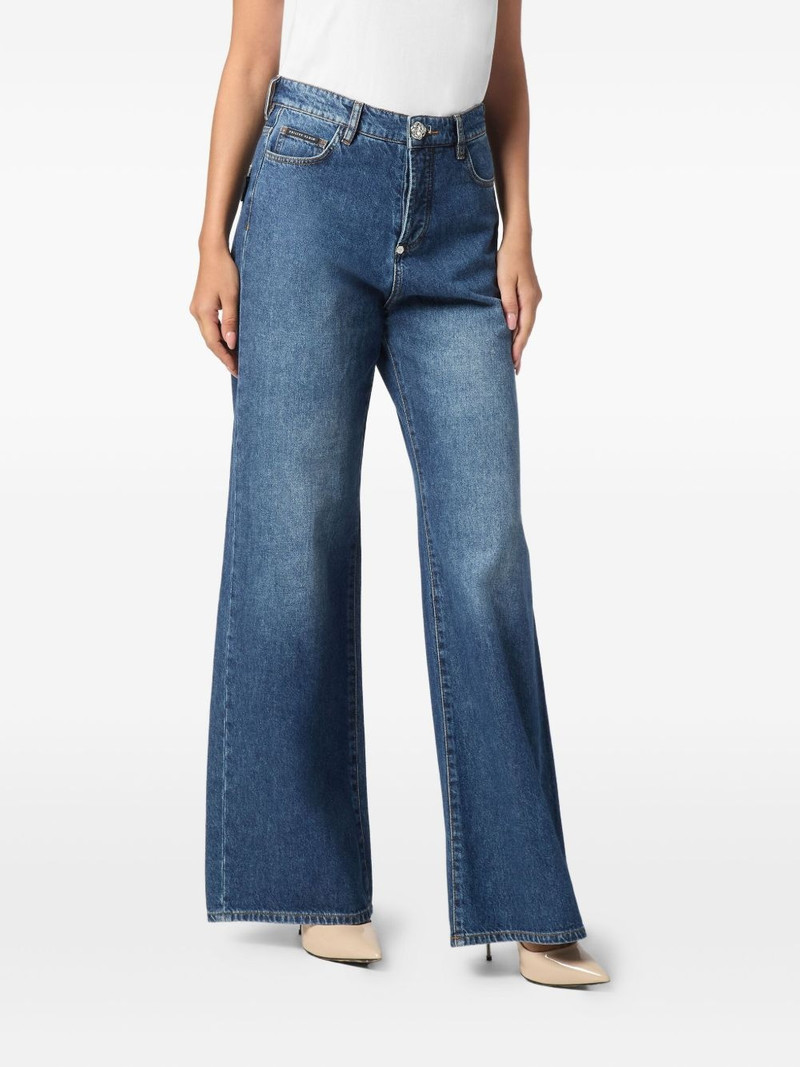 PHILIPP PLEIN wide-leg jeans outlook
