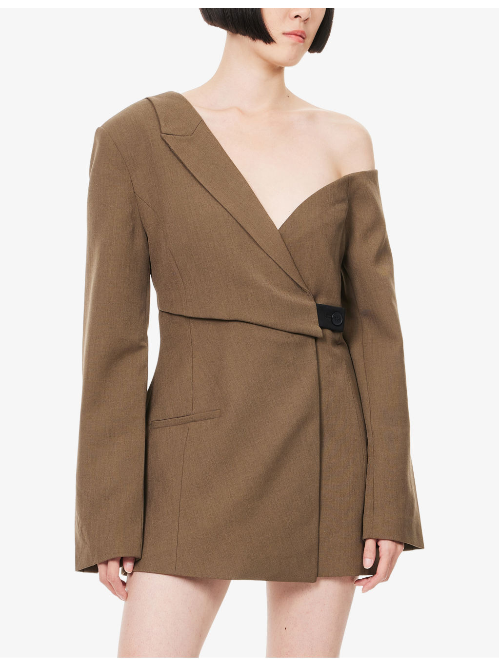 Sartoria Tailored Woven Mini Dress - 3