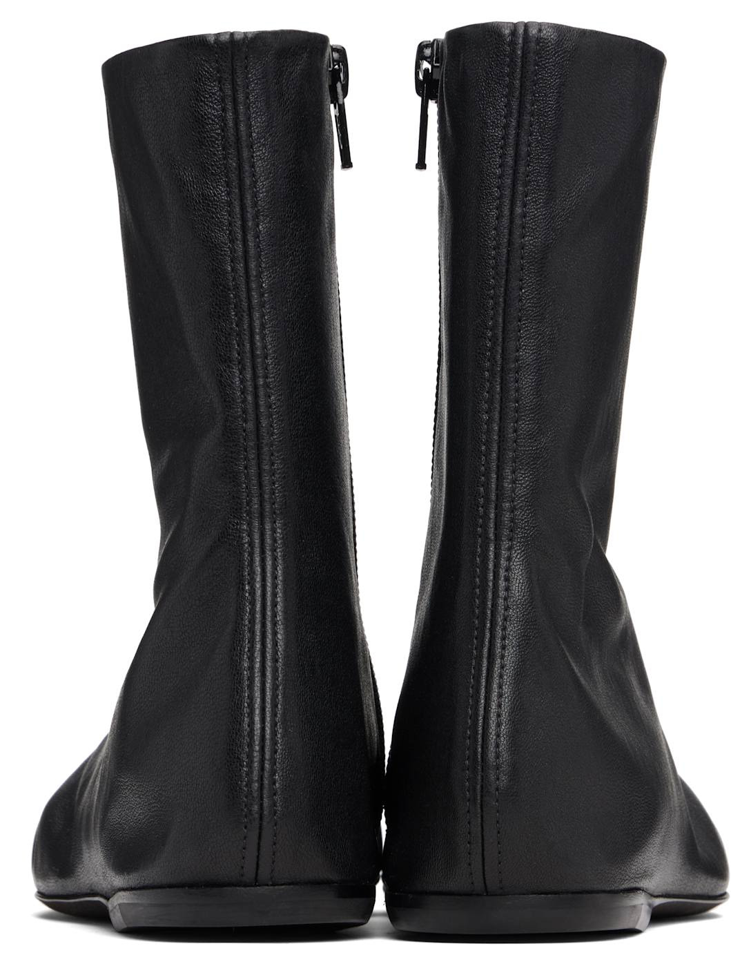 Black Ankle Boots - 2